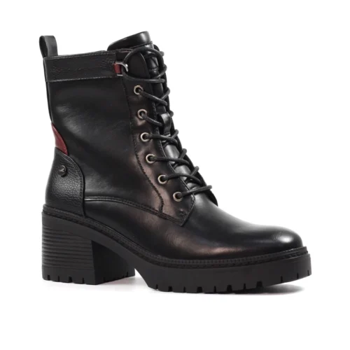 LUNAR Cotton Black Ankle Boot 10 LUNAR Cotton Black Ankle Boot -Slipper Supply Store cotton black ankle boot p7671 441848 image