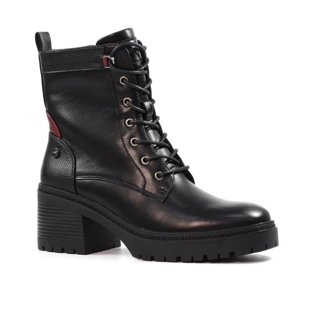 LUNAR Cotton Black Ankle Boot 3 LUNAR Cotton Black Ankle Boot - Image 3