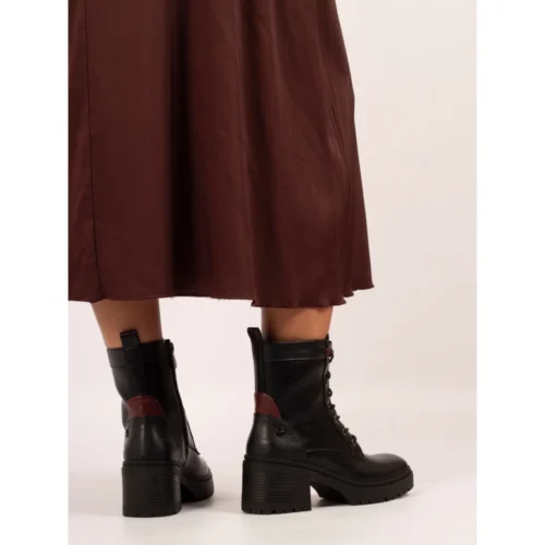 LUNAR Cotton Black Ankle Boot 13 LUNAR Cotton Black Ankle Boot -Slipper Supply Store cotton black ankle boot p7671 441866 image