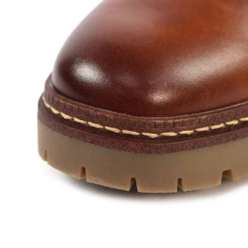 LUNAR Cotton Tan Ankle Boot -Slipper Supply Store cotton tan ankle boot p7672 441926 image