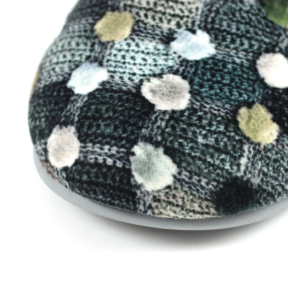 LUNAR Crackle Grey Slip On Slipper 7 LUNAR Crackle Grey Slip On Slipper - Image 7