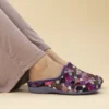 LUNAR Crackle Purple Slip On Slipper 15 LUNAR Crackle Purple Slip On Slipper -Slipper Supply Store crackle purple slip on slipper p6807 386979 image