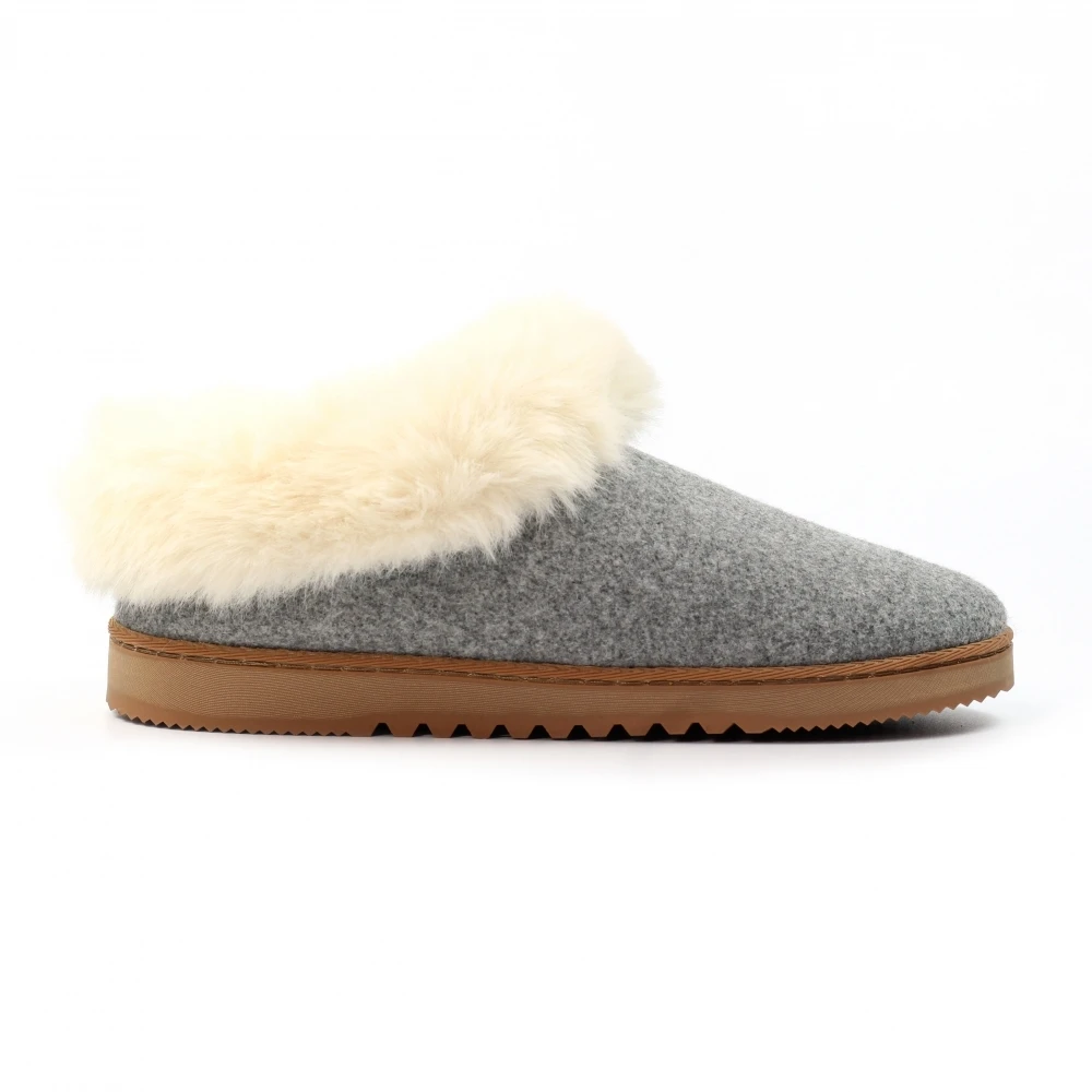 LUNAR Cranbrook Grey Boxed Slipper 1 LUNAR Cranbrook Grey Boxed Slipper