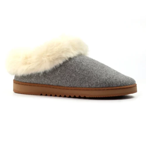 LUNAR Cranbrook Grey Boxed Slipper 10 LUNAR Cranbrook Grey Boxed Slipper -Slipper Supply Store cranbrook grey boxed slipper p7758 446946 image