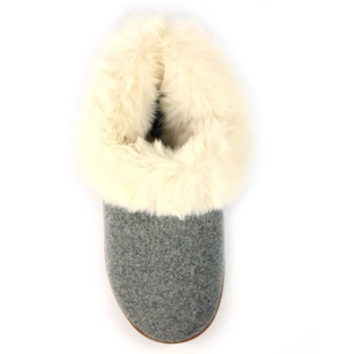 LUNAR Cranbrook Grey Boxed Slipper 14 LUNAR Cranbrook Grey Boxed Slipper -Slipper Supply Store cranbrook grey boxed slipper p7758 446958 image