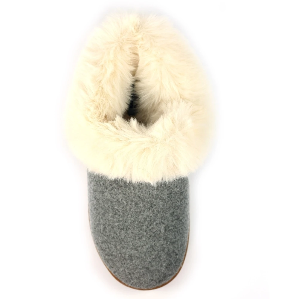 LUNAR Cranbrook Grey Boxed Slipper 7 LUNAR Cranbrook Grey Boxed Slipper - Image 7