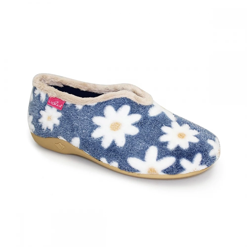 LUNAR Daisy Blue Flower Slipper 3 LUNAR Daisy Blue Flower Slipper - Image 3