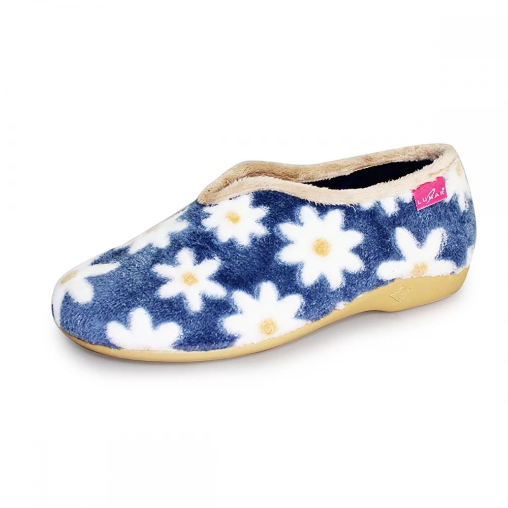 LUNAR Daisy Blue Flower Slipper 4 LUNAR Daisy Blue Flower Slipper - Image 4