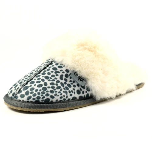 Dane Ocelot Suede Mule Slipper 10 Dane Ocelot Suede Mule Slipper -Slipper Supply Store dane ocelot suede mule slipper p5473 326730 image