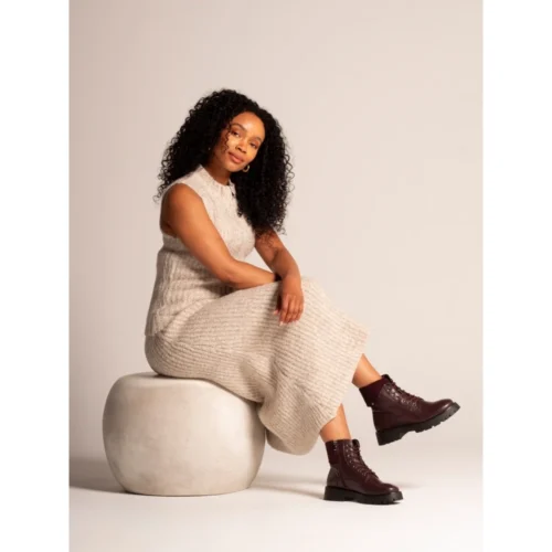 LUNAR Dante Burgundy Ankle Boot -Slipper Supply Store dante burgundy ankle boot p7767 447283 image