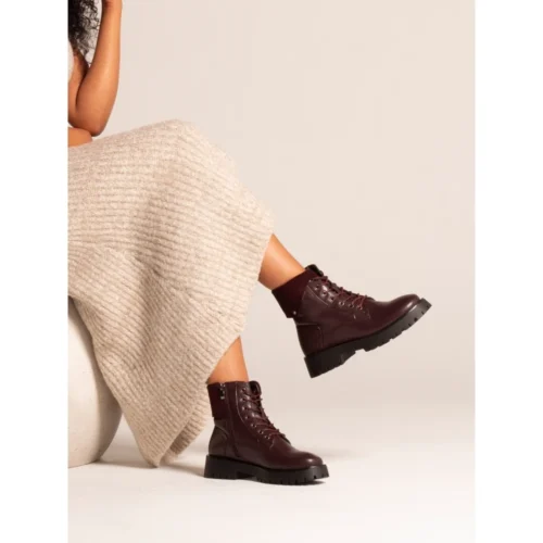 LUNAR Dante Burgundy Ankle Boot -Slipper Supply Store dante burgundy ankle boot p7767 447295 image