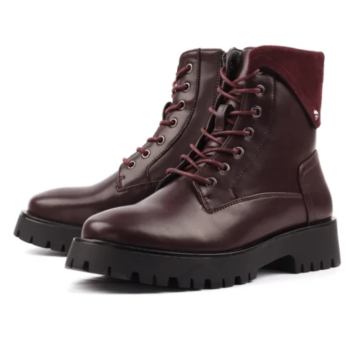 LUNAR Dante Burgundy Ankle Boot -Slipper Supply Store dante burgundy ankle boot p7767 447319 image