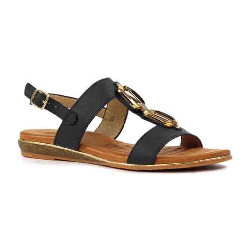 LUNAR Darcy Black Sandal -Slipper Supply Store darcy black sandal p7268 414218 image