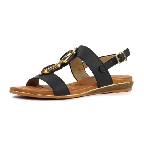 LUNAR Darcy Black Sandal -Slipper Supply Store darcy black sandal p7268 414224 image