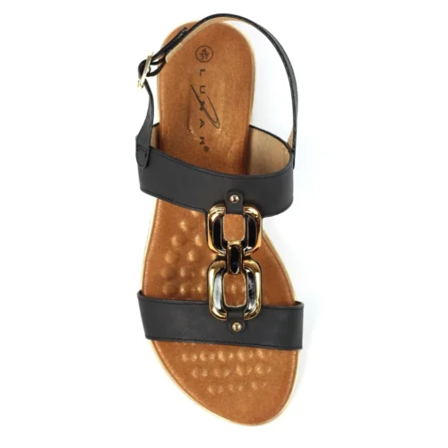 LUNAR Darcy Black Sandal -Slipper Supply Store darcy black sandal p7268 414248 image