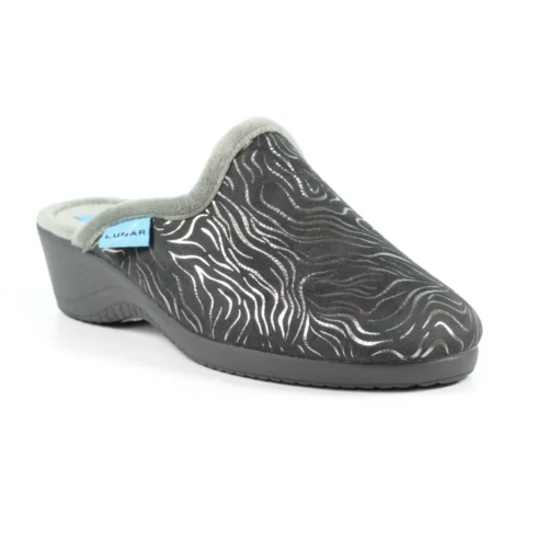 LUNAR Darlene Grey Slipper -Slipper Supply Store darlene grey slipper p5976 360084 image