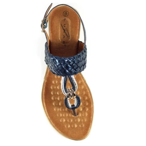 LUNAR Dawley Navy Sandal -Slipper Supply Store dawley navy sandal p6311 406303 image
