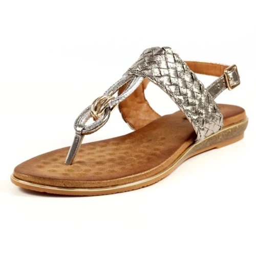 LUNAR Dawley Pewter Sandal -Slipper Supply Store dawley pewter sandal p5606 337321 image