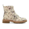 LUNAR Dazzle Beige Floral Ankle Boot -Slipper Supply Store dazzle beige floral ankle boot p7744 443847 image