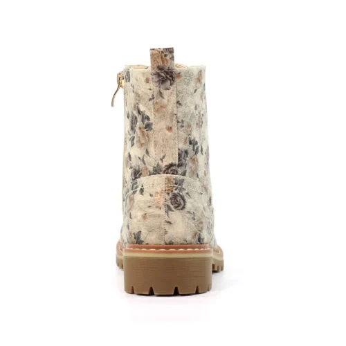 LUNAR Dazzle Beige Floral Ankle Boot -Slipper Supply Store dazzle beige floral ankle boot p7744 443871 image