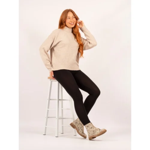 LUNAR Dazzle Beige Floral Ankle Boot -Slipper Supply Store dazzle beige floral ankle boot p7744 446329 image