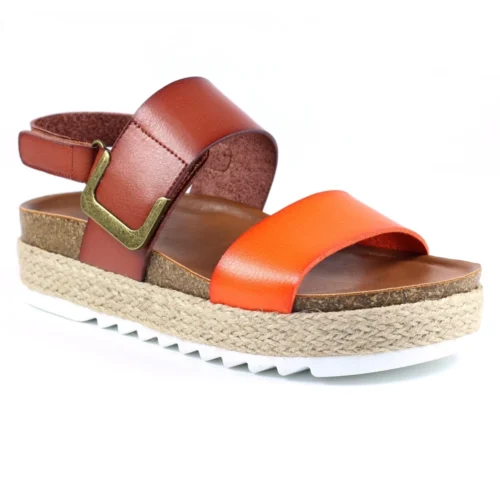 LUNAR Deanna II Orange Sandal 10 LUNAR Deanna II Orange Sandal -Slipper Supply Store deanna ii orange sandal p5590 336605 image