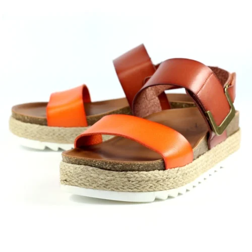LUNAR Deanna II Orange Sandal 14 LUNAR Deanna II Orange Sandal -Slipper Supply Store deanna ii orange sandal p5590 336610 image