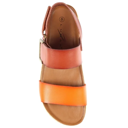 LUNAR Deanna II Orange Sandal 15 LUNAR Deanna II Orange Sandal -Slipper Supply Store deanna ii orange sandal p5590 336611 image