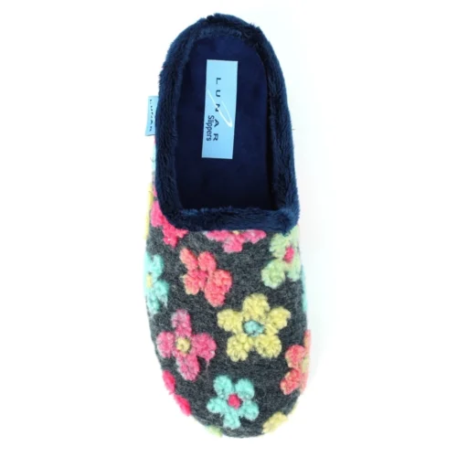 LUNAR Dolly Navy Slipper -Slipper Supply Store dolly navy slipper p7518 433239 image