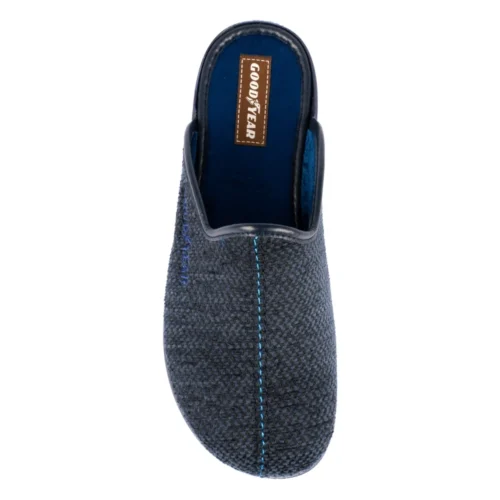 Goodyear Doom Navy Mule Slipper -Slipper Supply Store doom navy goodyear mule slipper p4800 290851 image