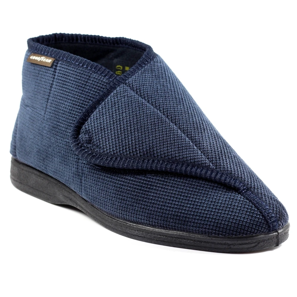 Goodyear Drake Blue Bootee Slipper 4 Goodyear Drake Blue Bootee Slipper - Image 4