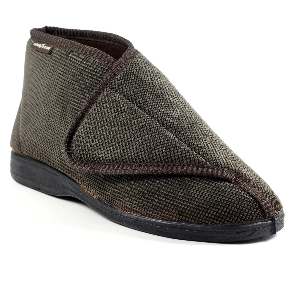 Goodyear Drake Brown Bootee Slipper 3 Goodyear Drake Brown Bootee Slipper - Image 3