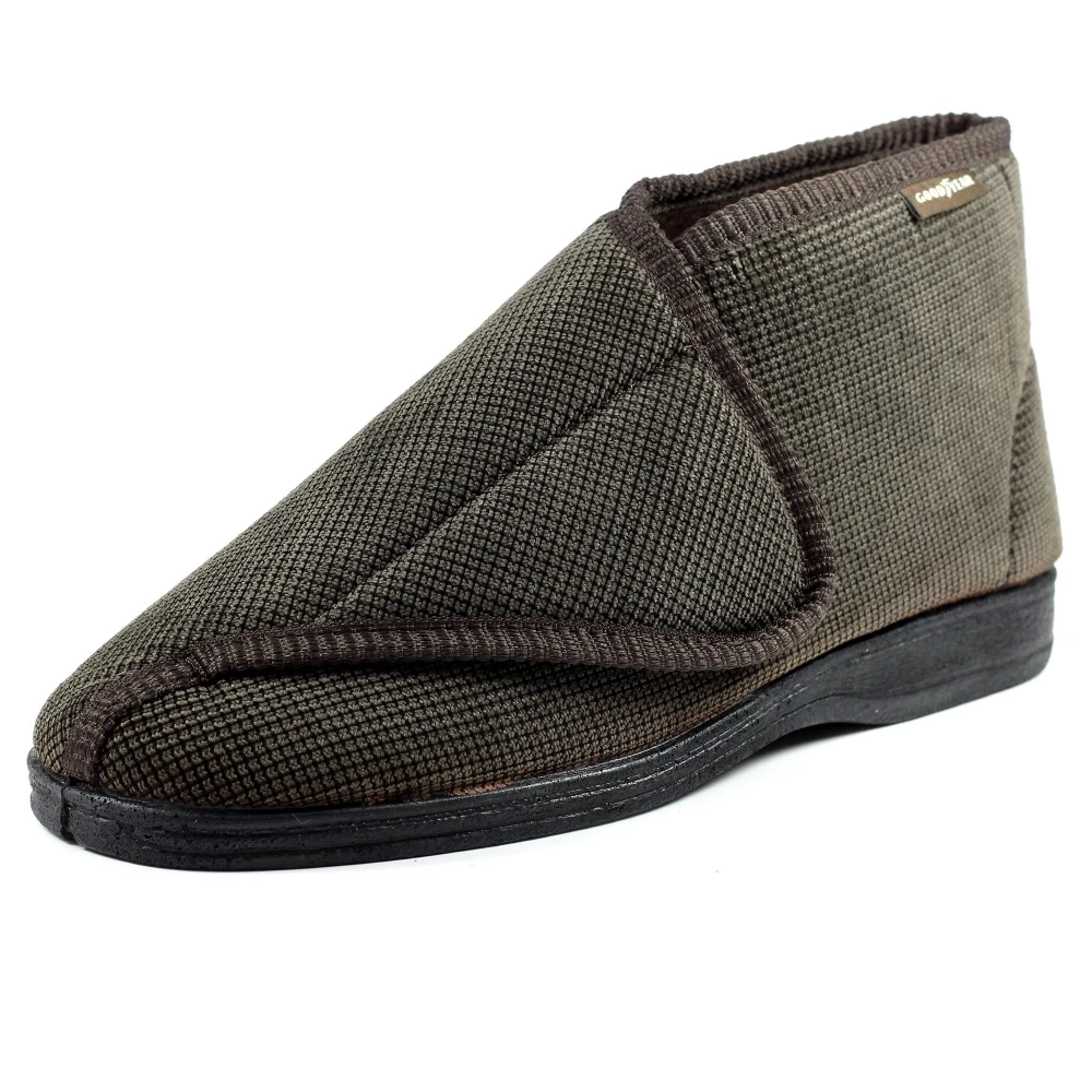 Goodyear Drake Brown Bootee Slipper 4 Goodyear Drake Brown Bootee Slipper - Image 4