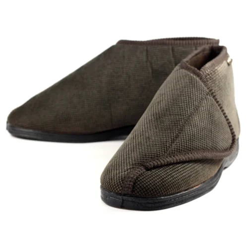 Goodyear Drake Brown Bootee Slipper 14 Goodyear Drake Brown Bootee Slipper -Slipper Supply Store drake brown bootee slipper p6843 388793 image
