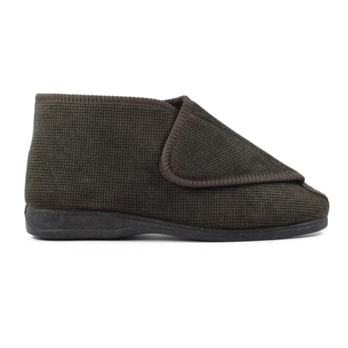 Drake II Brown Bootee Slipper