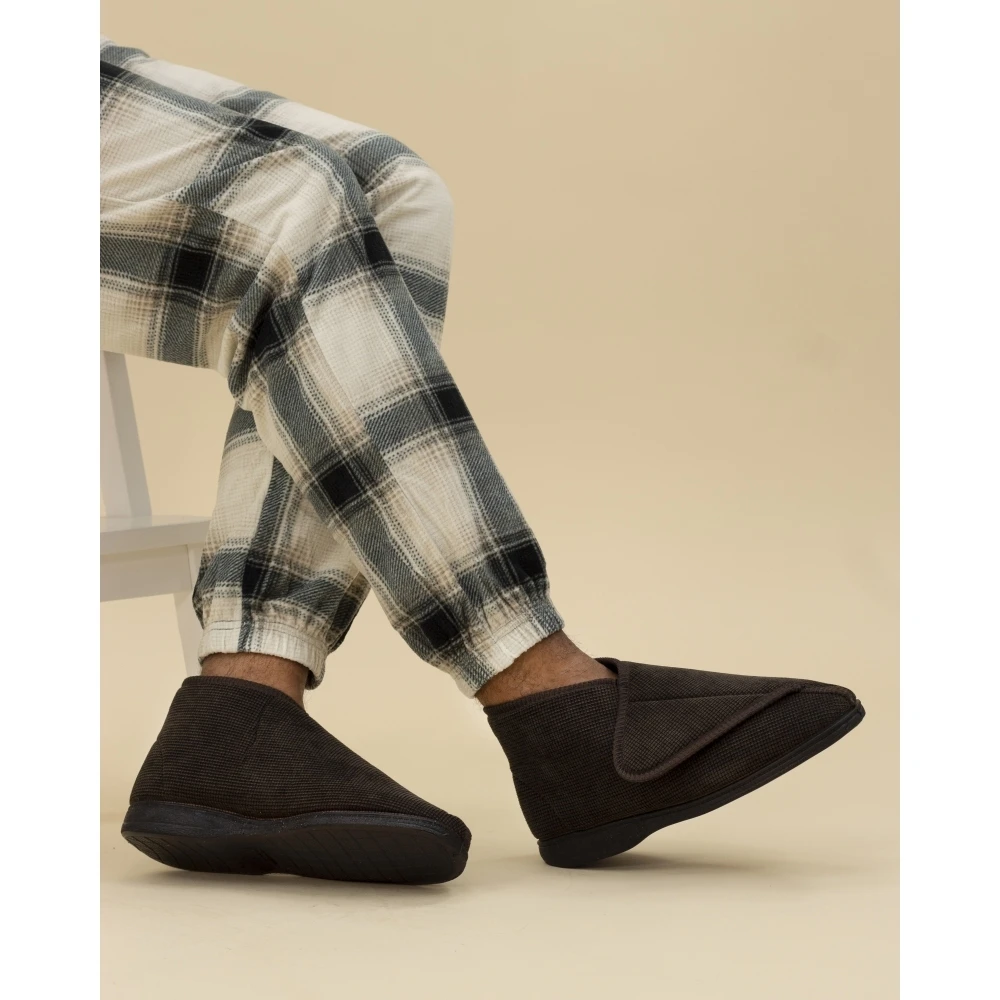 Drake II Brown Bootee Slipper 2 Drake II Brown Bootee Slipper - Image 2