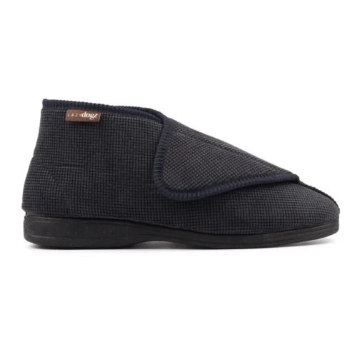 Drake II Navy Bootee Slipper