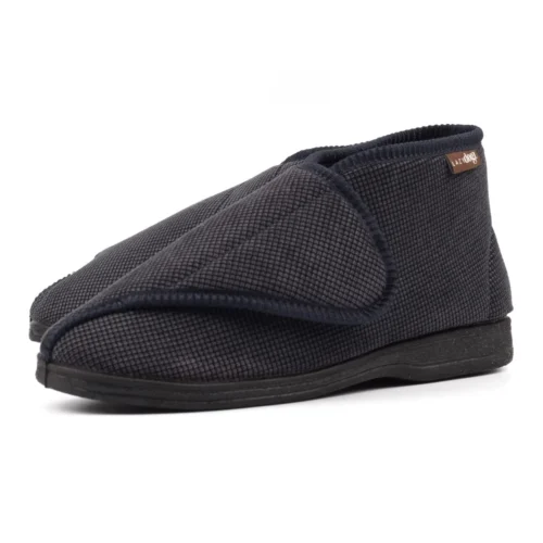 Drake II Navy Bootee Slipper -Slipper Supply Store drake ii navy bootee slipper p7775 447738 image