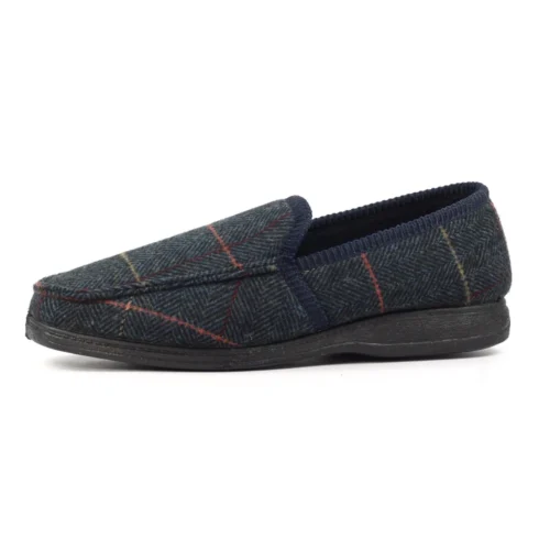 Eisenhower II Navy Slipper 11 Eisenhower II Navy Slipper -Slipper Supply Store eisenhower ii navy slipper p7225 416158 image