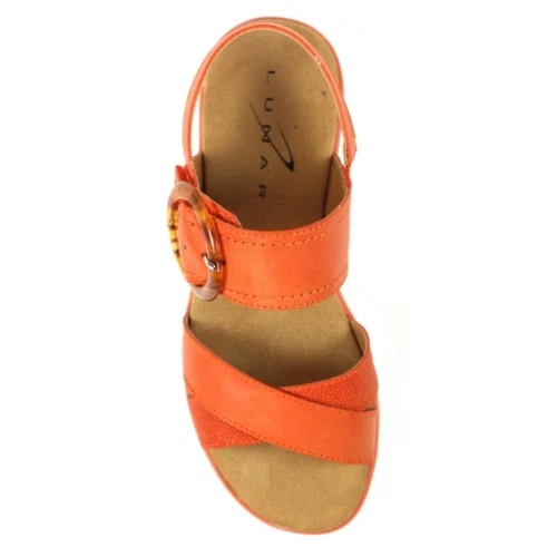 LUNAR Elise Orange Sandal -Slipper Supply Store elise orange sandal p7384 424777 image