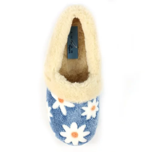 LUNAR Ellis Blue Slipper 15 LUNAR Ellis Blue Slipper -Slipper Supply Store ellis blue slipper p7551 431374 image