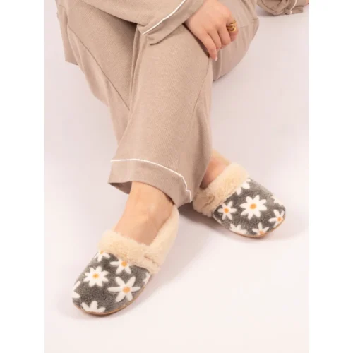 LUNAR Ellis Grey Slipper 9 LUNAR Ellis Grey Slipper -Slipper Supply Store ellis grey slipper p7552 431269 image