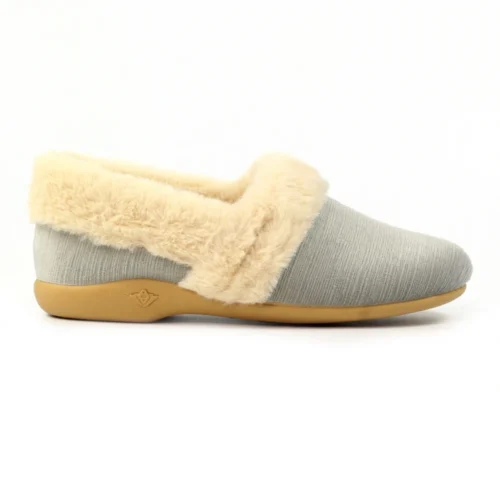 LUNAR Elm Grey Slipper