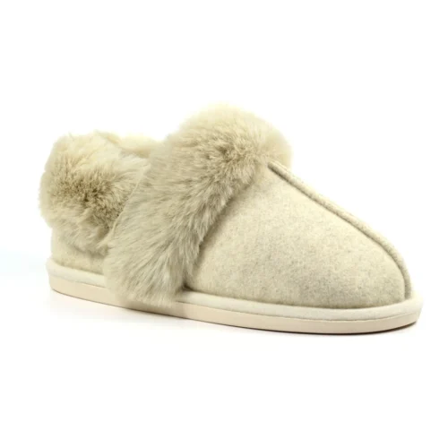 LUNAR Ember II Beige Slipper -Slipper Supply Store ember ii beige slipper p6909 392275 image