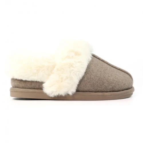 LUNAR Ember III Taupe Boxed Slipper