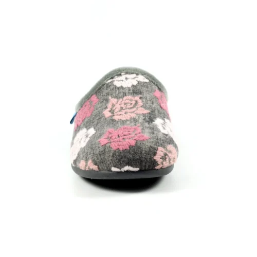 LUNAR Empire Grey Mule Slipper -Slipper Supply Store empire grey mule slipper p6103 363167 image