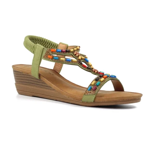 LUNAR Epsom Khaki Sandal -Slipper Supply Store epsom khaki sandal p7245 415490 image