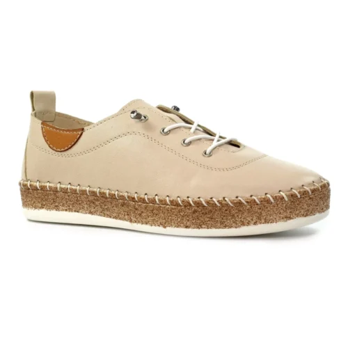 LUNAR Evie Cream Leather Plimsoll 11 LUNAR Evie Cream Leather Plimsoll -Slipper Supply Store evie cream leather plimsoll p7128 407761 image