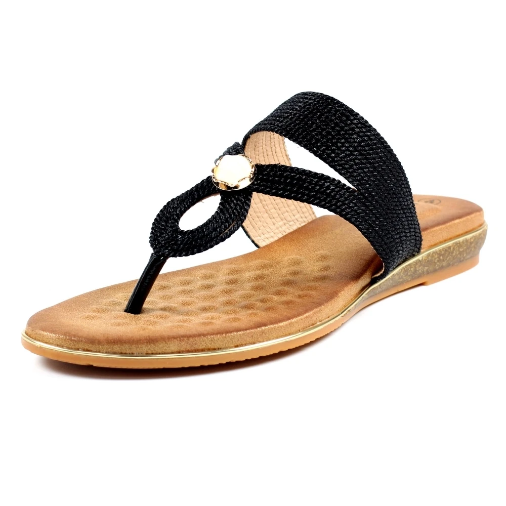 LUNAR Ezra Black Sandal 4 LUNAR Ezra Black Sandal - Image 4