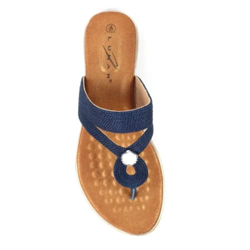 LUNAR Ezra Navy Sandal -Slipper Supply Store ezra navy sandal p7104 406357 image